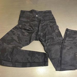 Lululemon camouflage leggings